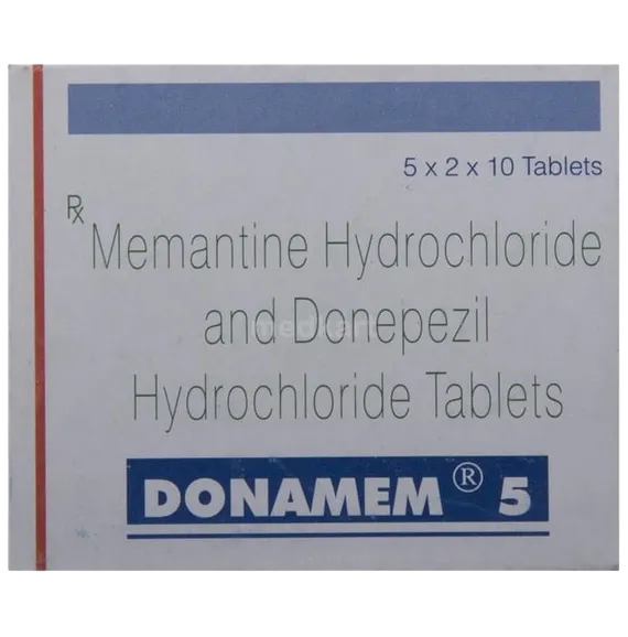 donamem 5mg tablet 10's
